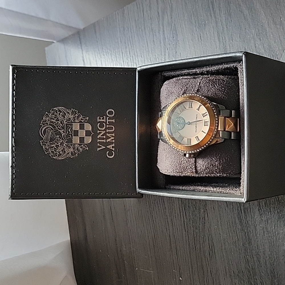 Vince Camuto Ladies Watch Copper Gray